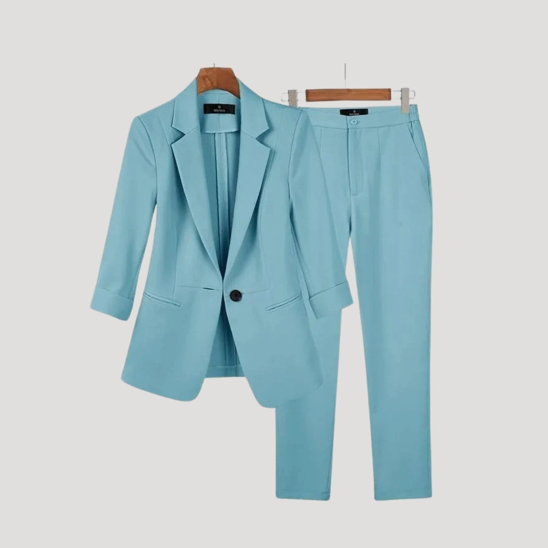 Women’s blazer co ord set with trousers tailored fit