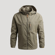 Men’s waterproof hooded jacket – lightweight raincoat windbreaker