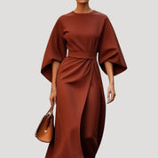 Women’s wedding guest midi dress for special occasions