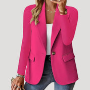 Women’s fitted casual blazer jacket for everyday styling