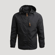 Men’s waterproof hooded jacket – lightweight raincoat windbreaker
