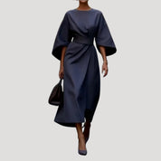 Women’s wedding guest midi dress for special occasions