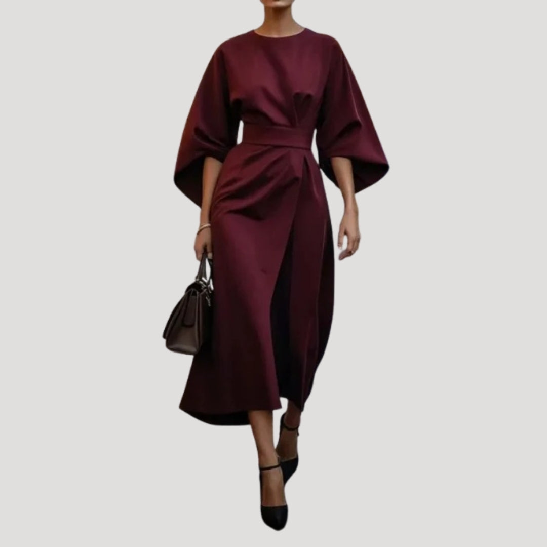 Women’s wedding guest midi dress for special occasions
