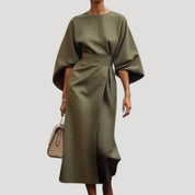 Women’s wedding guest midi dress for special occasions