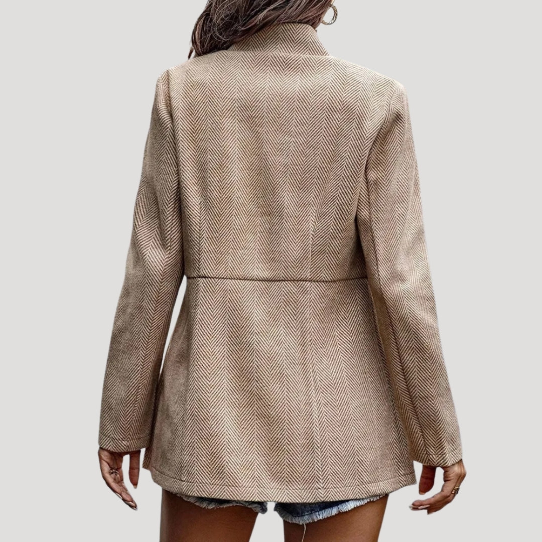 Women's longline blazer jacket – casual smart outerwear