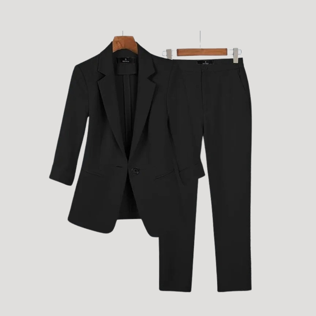 Women’s blazer co ord set with trousers tailored fit