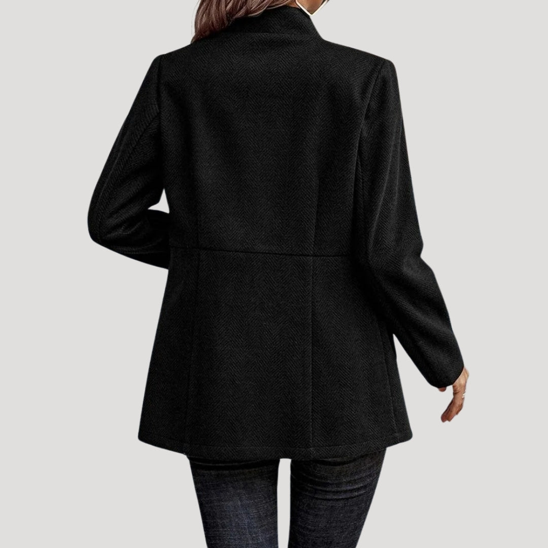 Women's longline blazer jacket – casual smart outerwear