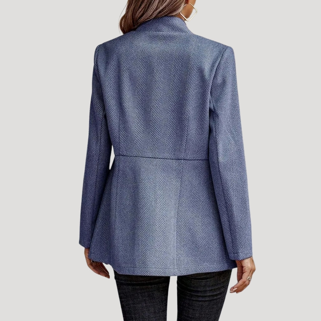 Women's longline blazer jacket – casual smart outerwear