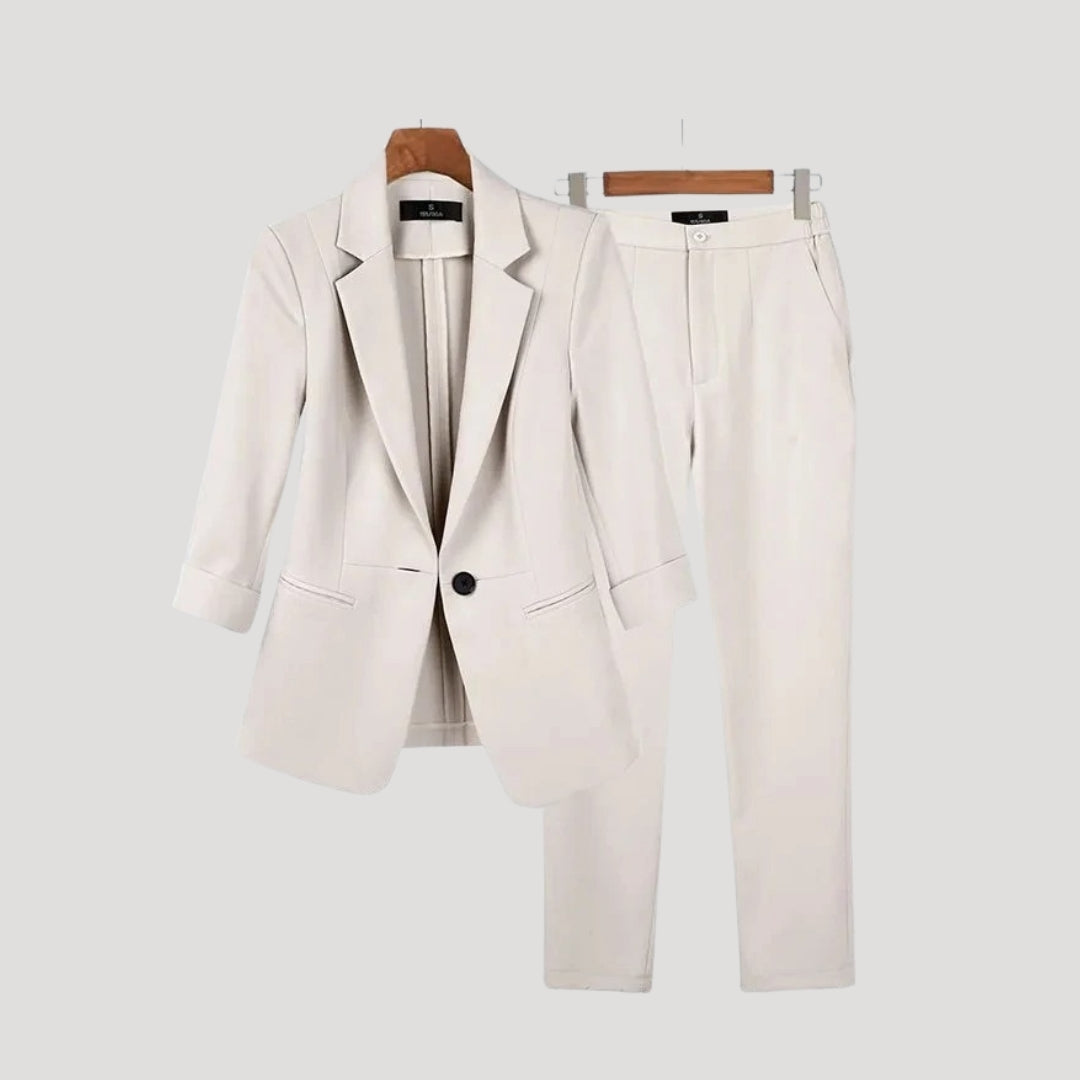 Women’s blazer co ord set with trousers tailored fit
