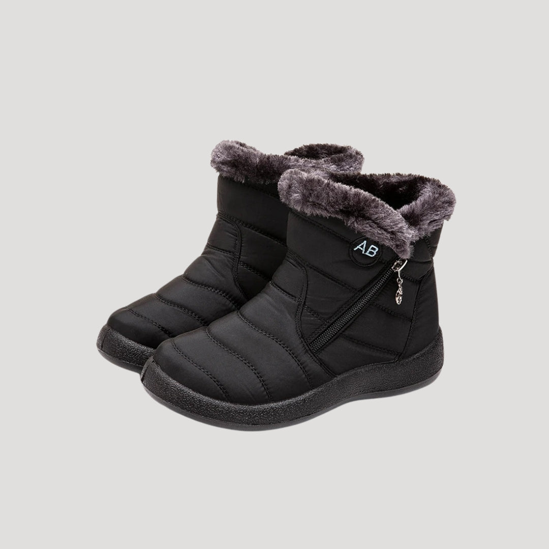 Womens Ankle Snow Boots Waterproof Wide 10 Womens Tall Slip on S 並行輸入品 Snow Boots Plush Warm Ankle Boots For Women Winter Shoes