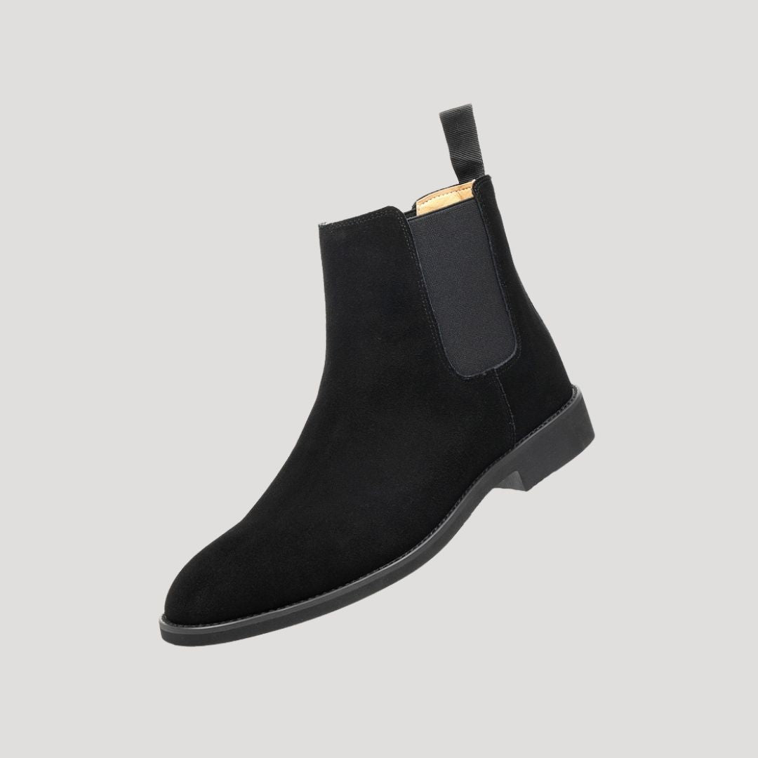Men’s suede dealer ankle chelsea dress boots