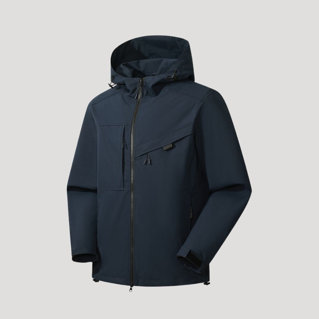 Men’s waterproof winter parka down raincoat jacket