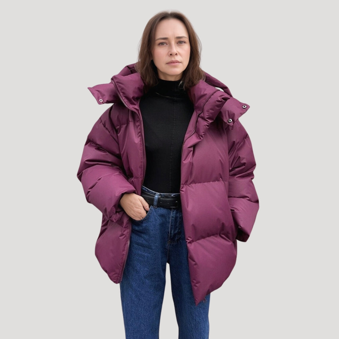 Oversized puffer coat