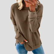 Women’s oversized jumper sweatshirt long sleeve pullover