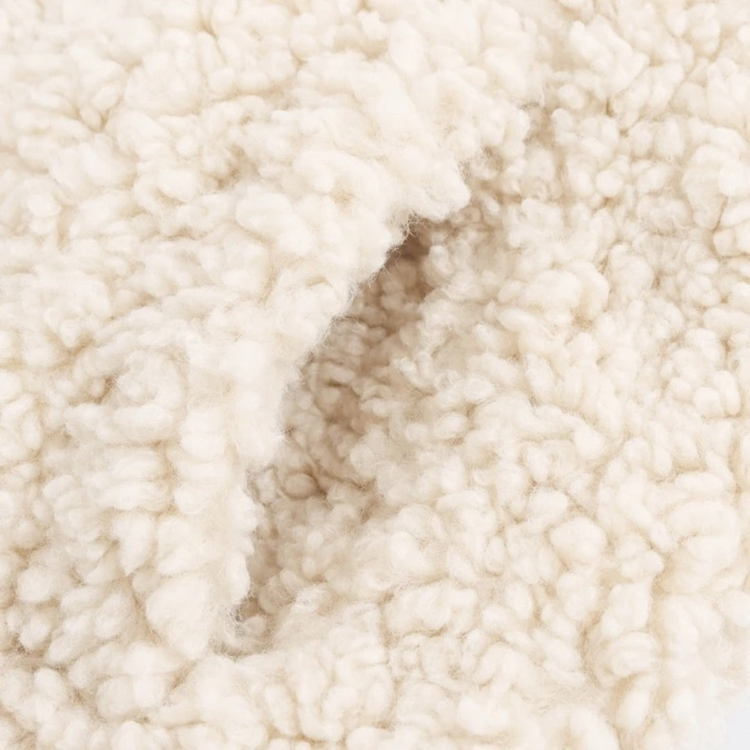 Women’s sherpa fleece gilet – sleeveless cardigan style