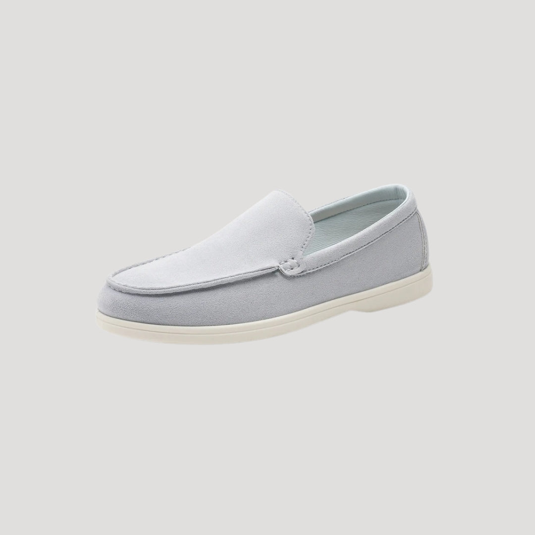 Men's suede slip on loafers – smart casual shoes