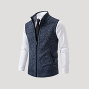 Men's knit vest – sleeveless lightweight sweater