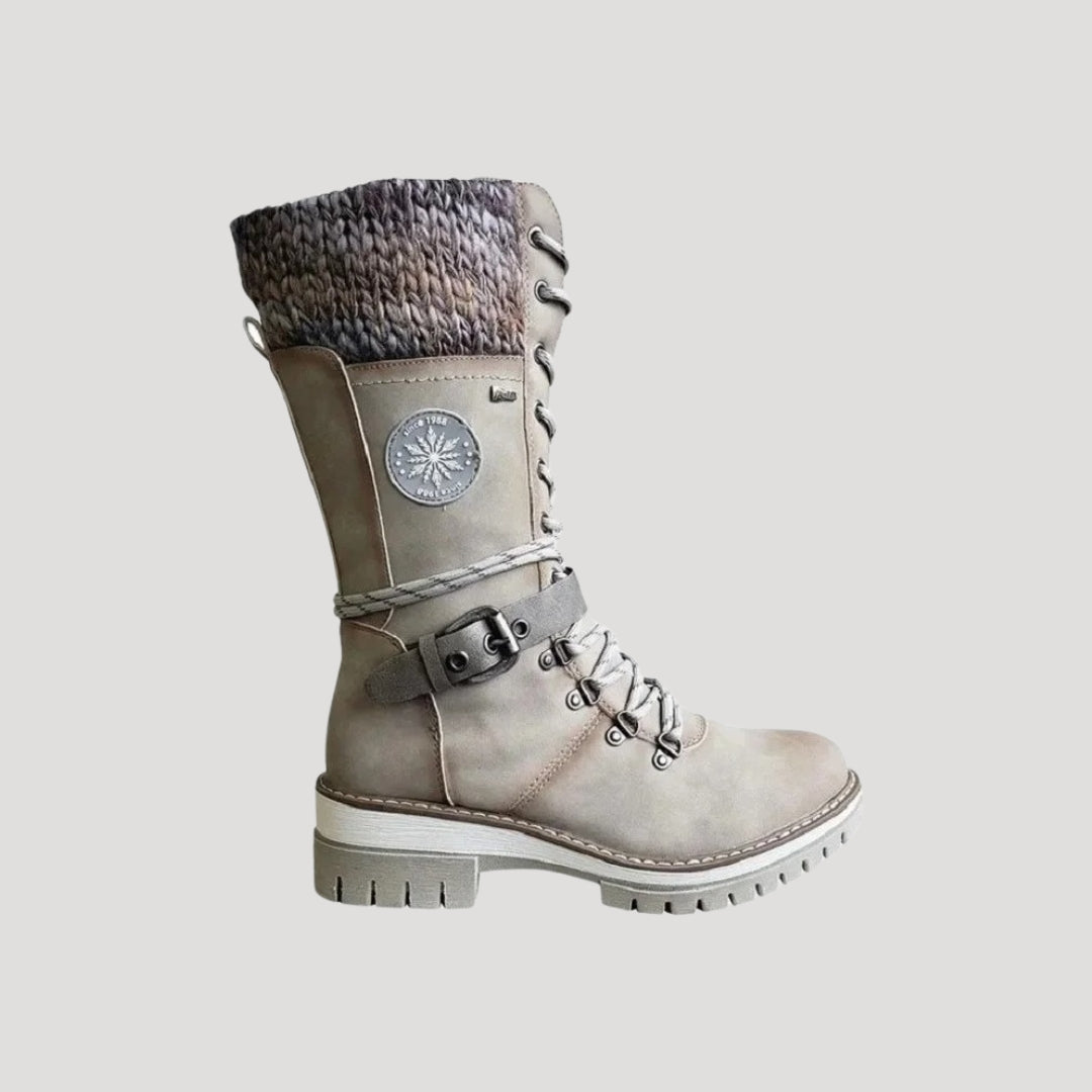 Women lace-up winter boots