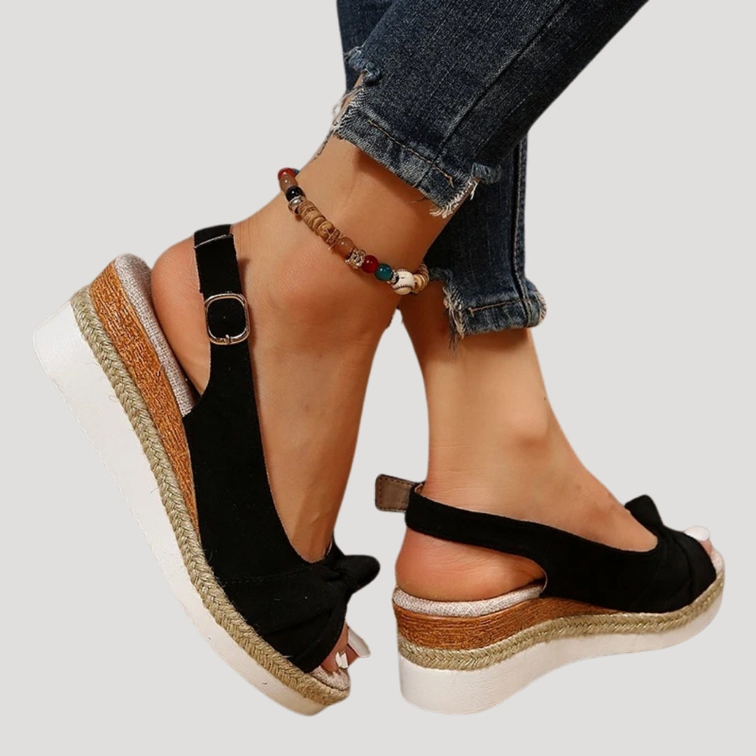 Women’s espadrille wedge sandals open toe