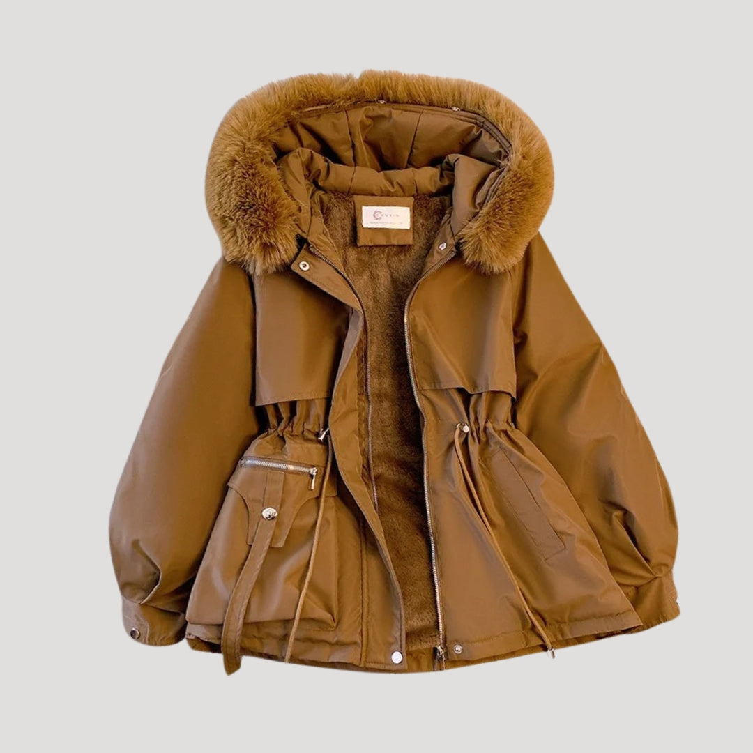 Women's hooded winter coat