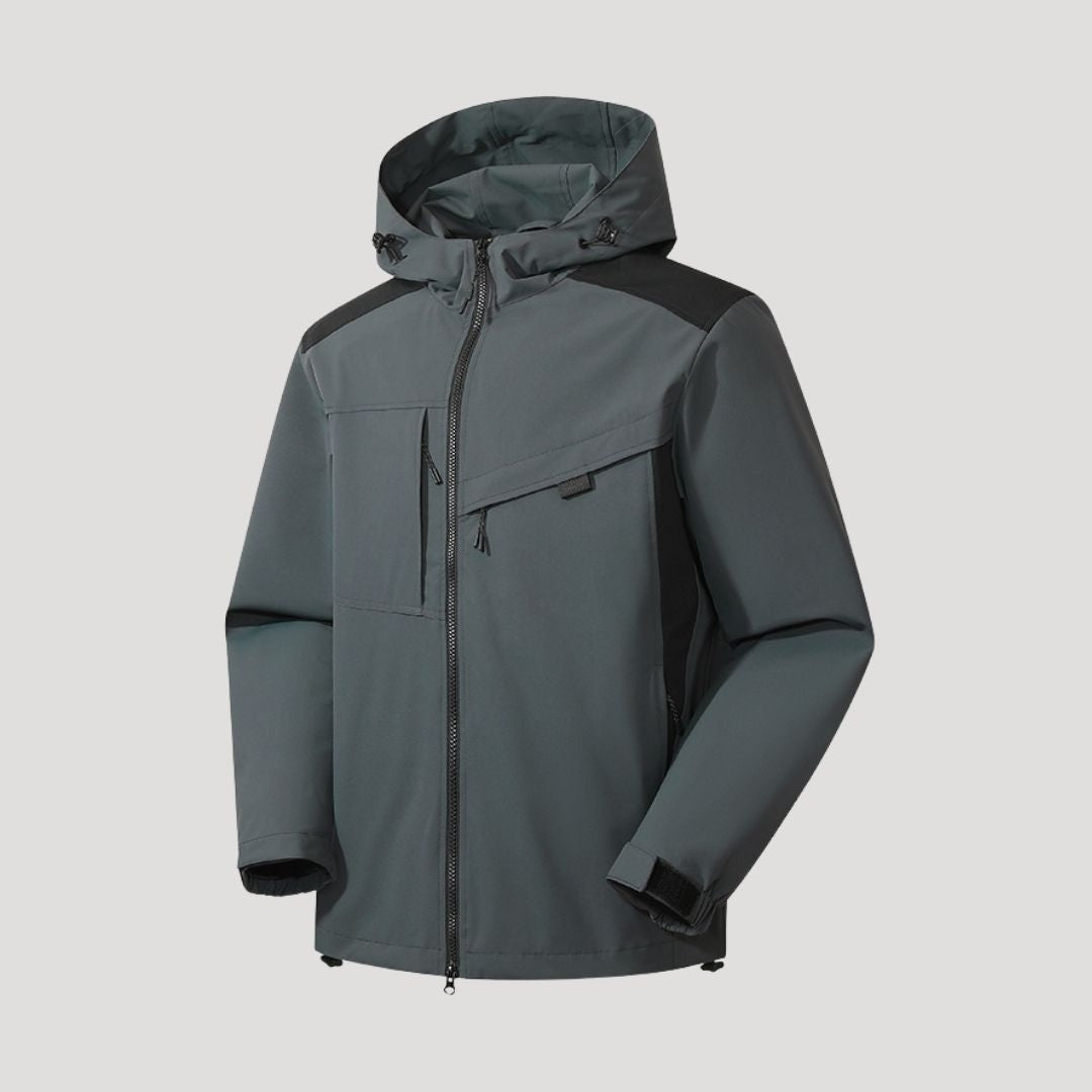 Men’s waterproof winter parka down raincoat jacket