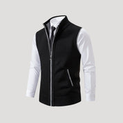 Men's knit vest – sleeveless lightweight sweater