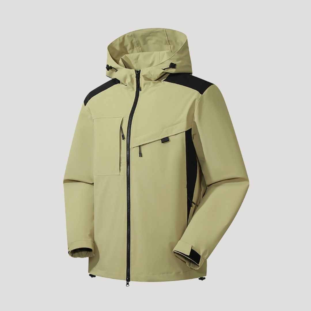 Men’s waterproof winter parka down raincoat jacket