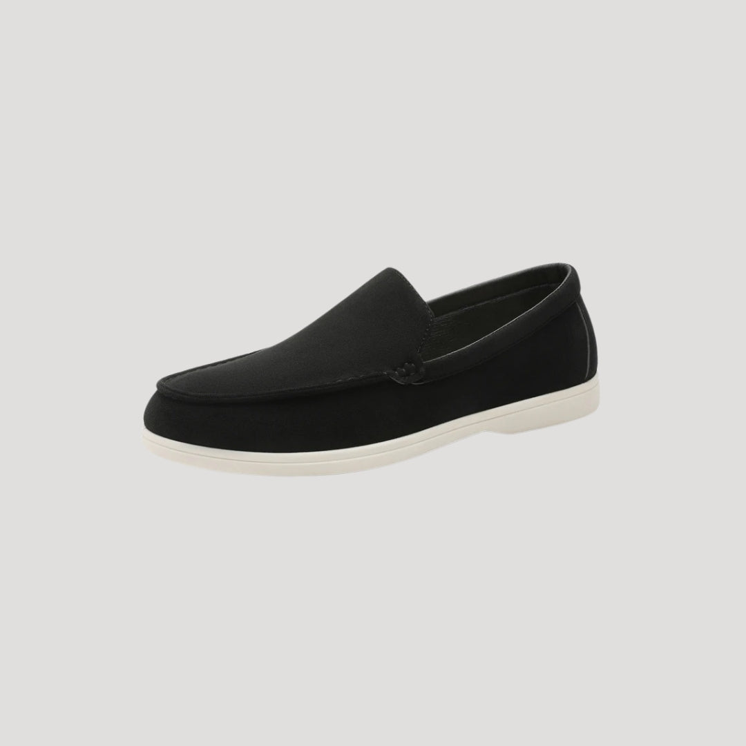 Men's suede slip on loafers – smart casual shoes