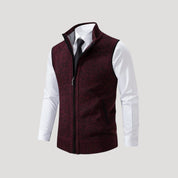 Men's knit vest – sleeveless lightweight sweater