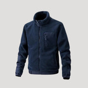 Men fleece outdoor jacket