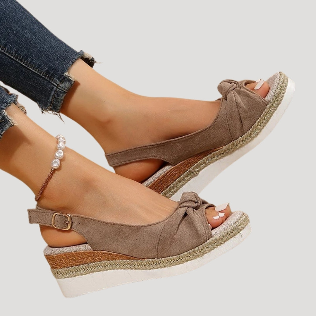 Women’s espadrille wedge sandals open toe