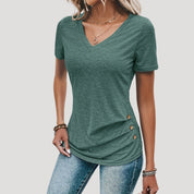 Women’s v neck t shirt – casual fit
