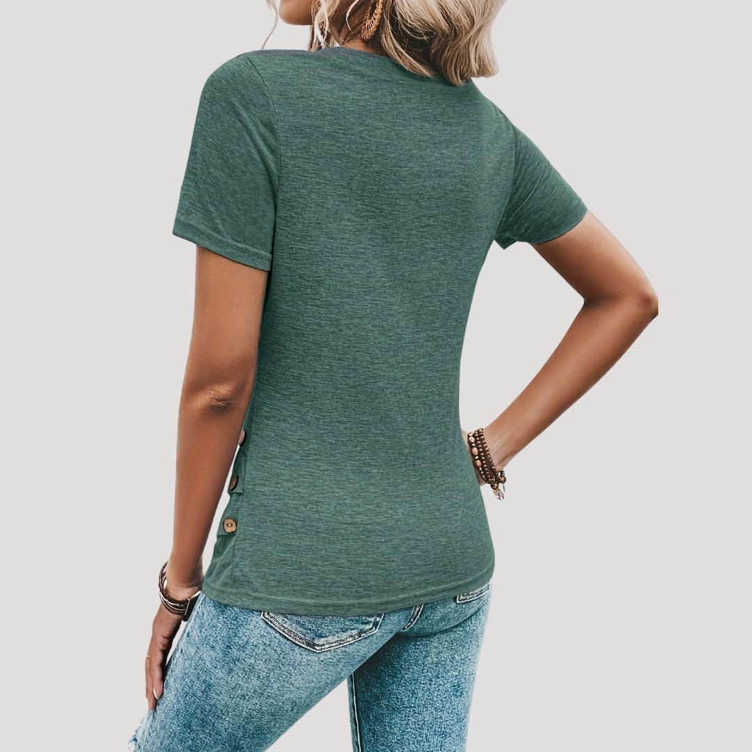 Women’s v neck t shirt – casual fit