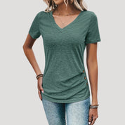Women’s v neck t shirt – casual fit