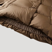 Women’s cropped puffer jacket quilted padded winter coat