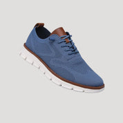 Men’s knit lace up casual breathable trainers