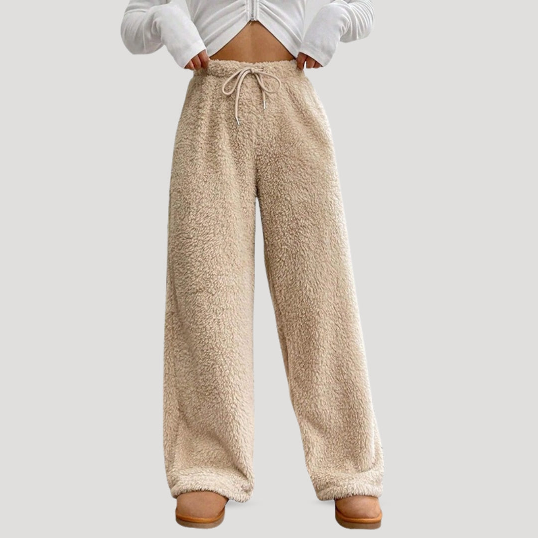 Cozy fleece-lined pants