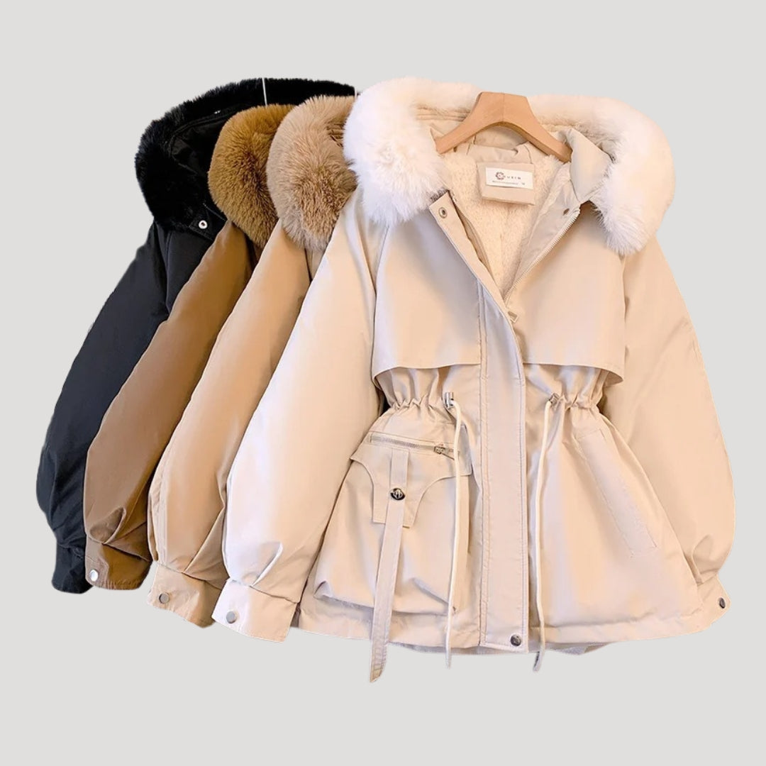 Women's hooded winter coat