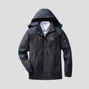 Women waterproof ski winter jacket with hood
