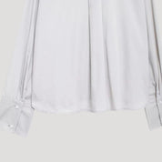 Pearl embellished cotton co-ord set