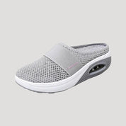 Women’s mesh slip on walking clog shoes