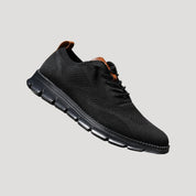 Men’s knit lace up casual breathable trainers
