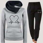 Women’s fleece winter jogger co ord set