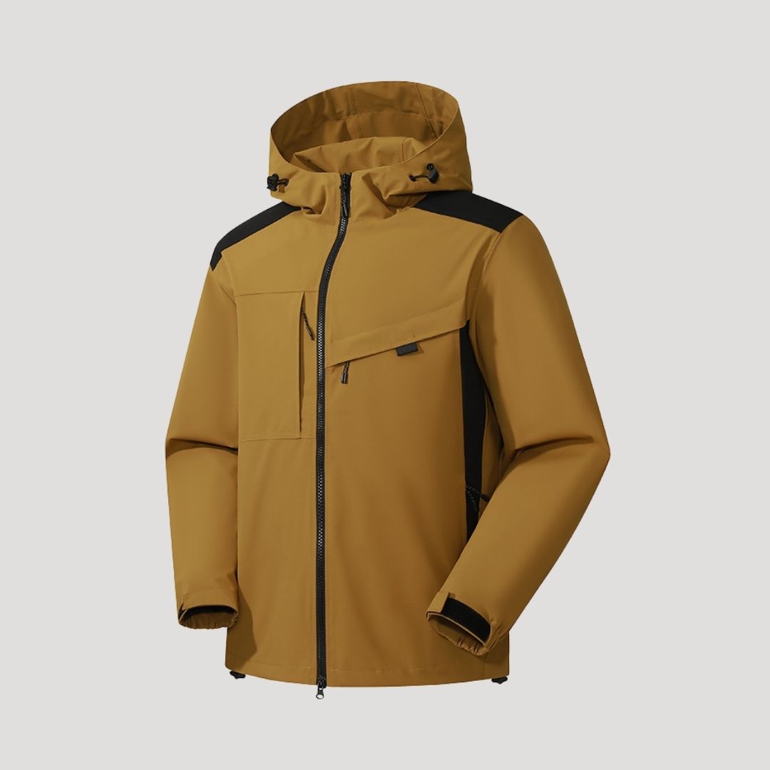 Men’s waterproof winter parka down raincoat jacket