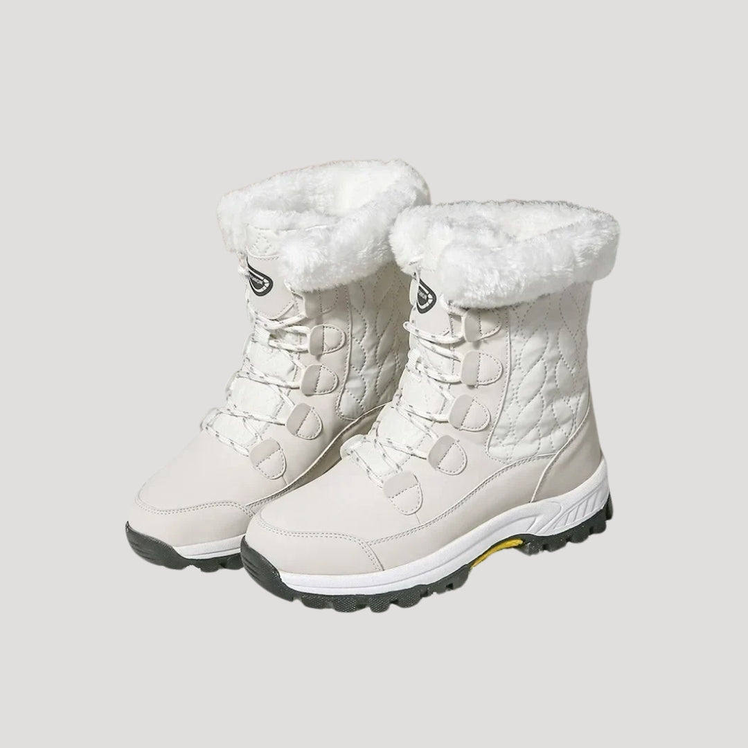 Women insulated waterproof snow boots