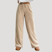 Cozy fleece-lined pants