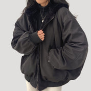 Women’s sherpa fleece winter teddy coat jacket