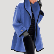 Women oversized wool coat