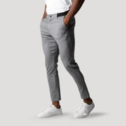 Slim-fit casual pants