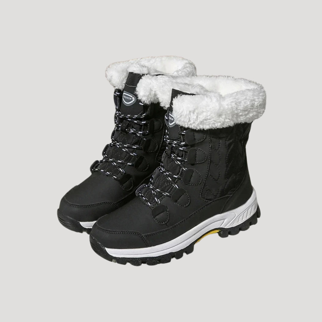 Women insulated waterproof snow boots